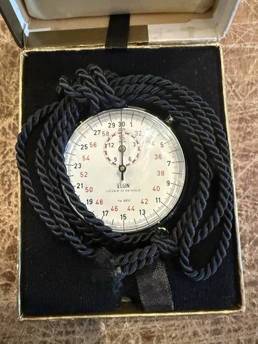 Elgin stop watch vintage - vintage, e614