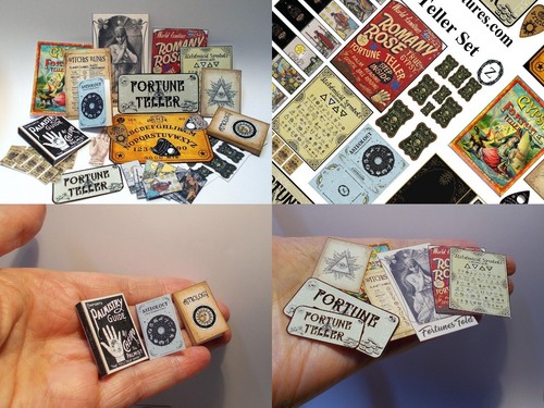 Dolls house fortune teller kit - dolls,