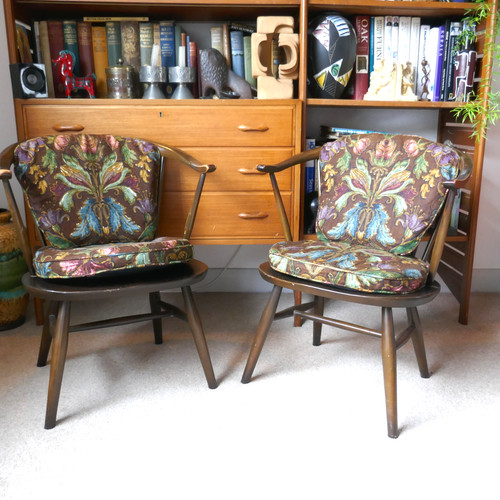 Vintage pair ercol 541 - ercol, cowhorn