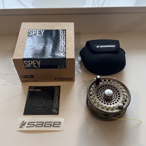 Sage spey reel 8 - spey, 6/7/8