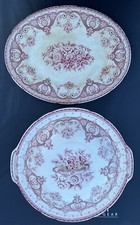 SWINNERTONS Round Covered Vegetable Dish Plater Kent Pink pattern Floral Vintage