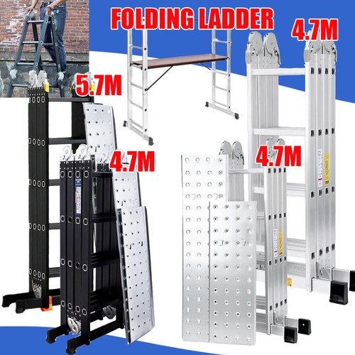 Ladder aluminum platform - ladder,