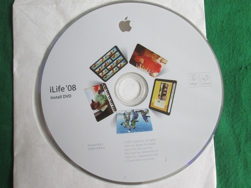 Ilife install dvd disc - 08,