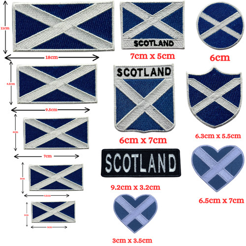 Scotland national flag patch - scotland,