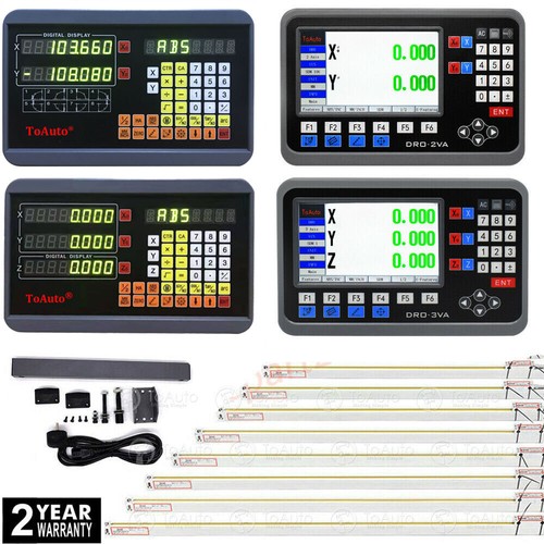 Dro axis digital readout - dro, 2/3