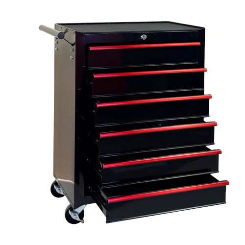 Drawer rolling metal - 20", 6-drawer
