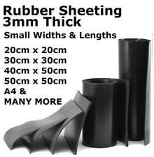 Rubber Sheet 3mm Solid Rubber