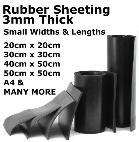 Rubber sheet 3mm - sheet,
