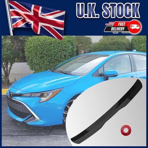 Rear boot lip spoiler - rear,