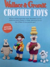 Wallace gromit crochet toys - &,