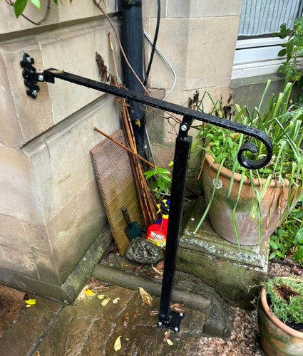 Wrought iron style hand - wrought,