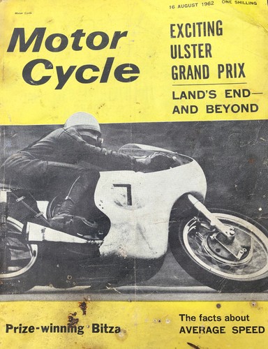 Motor cycle august 1962 - motor,