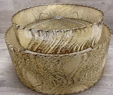 VTG 2-TIER FIBERGLASS LAMP