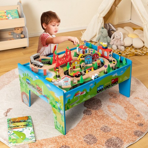 Piece wooden train - 80,