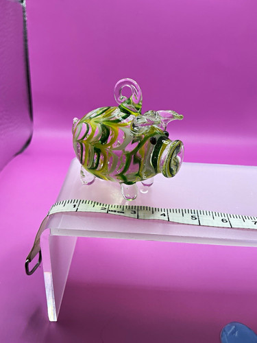 Hand blown art glass - glass, hangable
