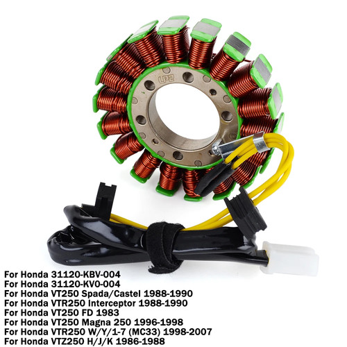 Stator coil for honda vt250 - stator,