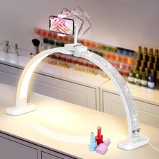 Half Moon Light for Nail Desk
