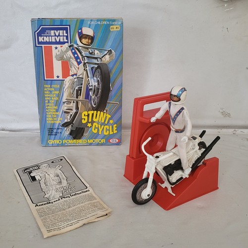 Vintage evel knievel bike with - vintage,