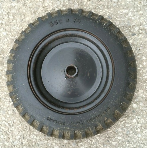 Trolley solid rubber - solid, tyre