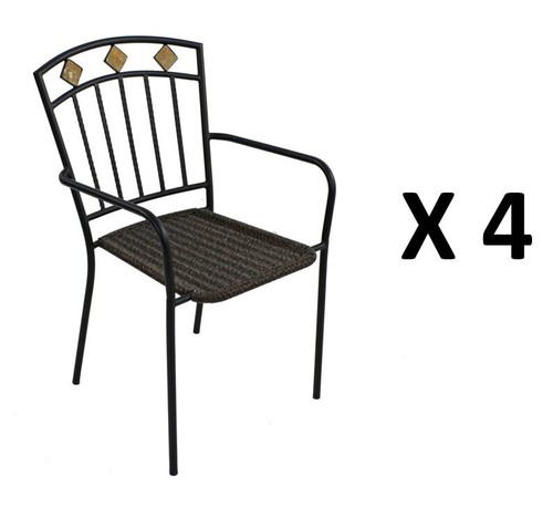 Set malaga chairs - 4, "malaga"