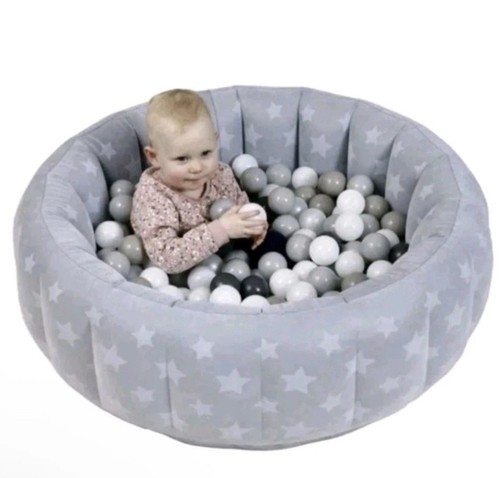 Velvet soft baby ball pit - baby, pool