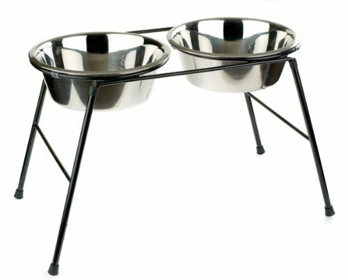 Dog raised bowls large - raised,