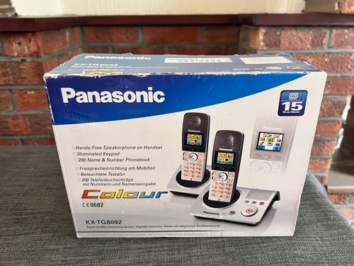Panasonic tg8092 twin - panasonic, kx-tg8092