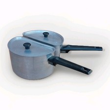 Vintage Split Double Saucepan