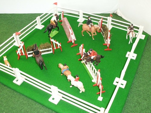 Britains show jumping - britains, set