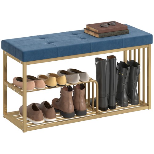 Homcom shoe storage bench - homcom, with