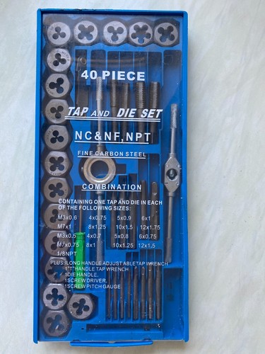 Piece tap and - set, &