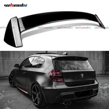 Rear Roof Spoiler Wing Body Kit Gloss Black For BMW 1 Series E87 E81 2004-2011