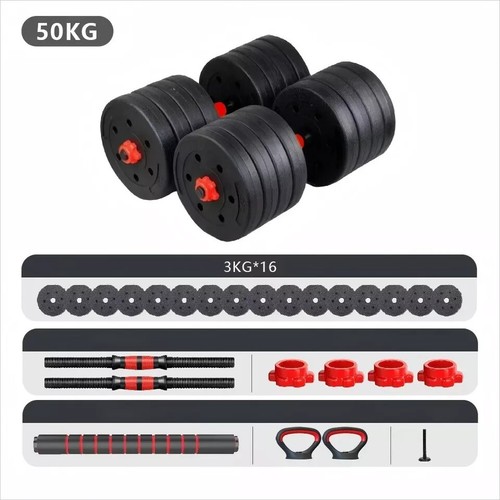 50kg dumbbell adjustable - dumbbell,
