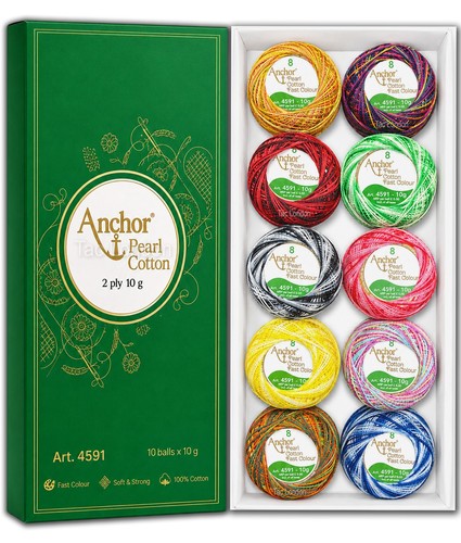 Multi colour anchor pearl - multi,