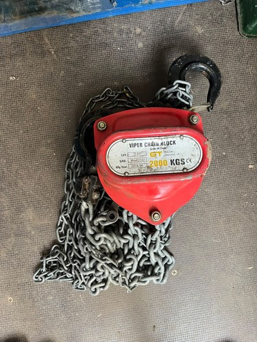 Tonne block and - tonne, tackle