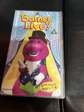 Barney Live! VHS 1994 PolyGram
