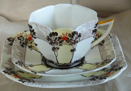 Shelley tea trio tall - :,