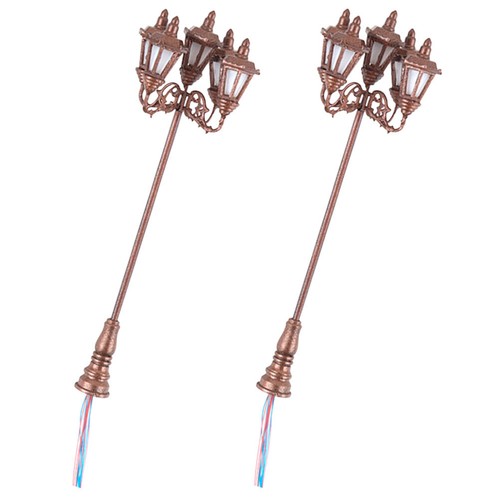 Pcs miniature lamp post - 2,