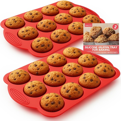 Silicone muffin cupcake - muffin, 12
