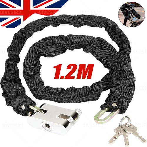 Motorcycle anti theft chain - motorcycle, anti-theft