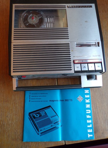 Telefunken magnetophon 302ts - magnetophon,