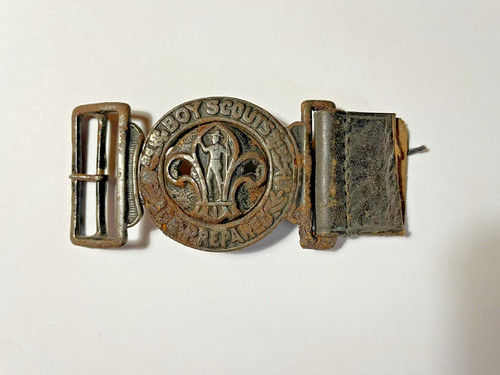Boy scouts metal belt - scouts,
