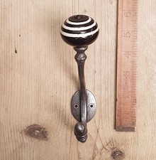 Rustic iron coat hook retro