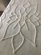 Vintage candlewick bedspread