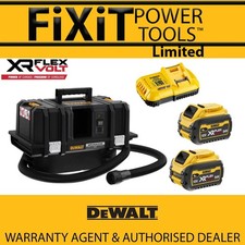 DeWalt DCV586MT2 XR 54V Flexvolt M-Class Dust Extractor & 2 x 6ah Battery Kit RW