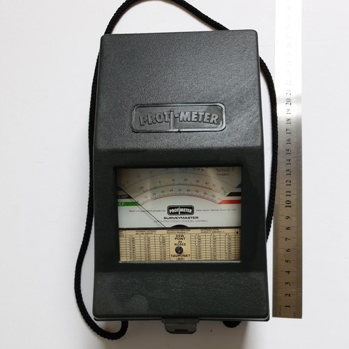 Vintage protimeter survey - protimeter,