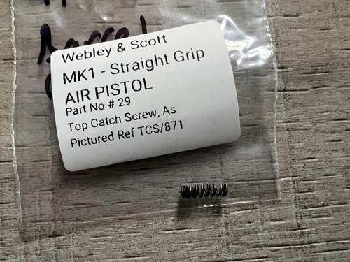 Spare part for webley scott - webley,
