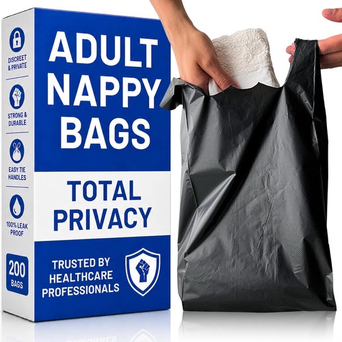 Adult nappy bags - adult, pack