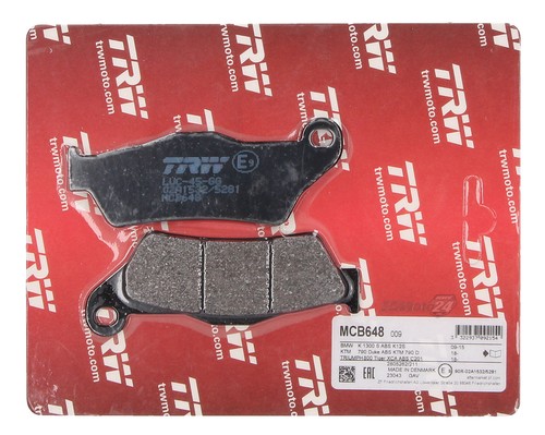Trw mcb 648 brake pads - brake,