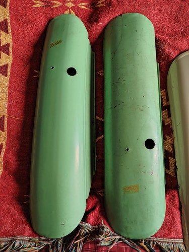 Vintage motorcycle leg shields - vintage,